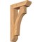 Ekena Millwork Westlake Slat Smooth Bracket w/ Offset Brace, Western Red Cedar, 5 1/2"W x 18"D x 30"H BKT0604X18X30WTL06SWR - alternate 1